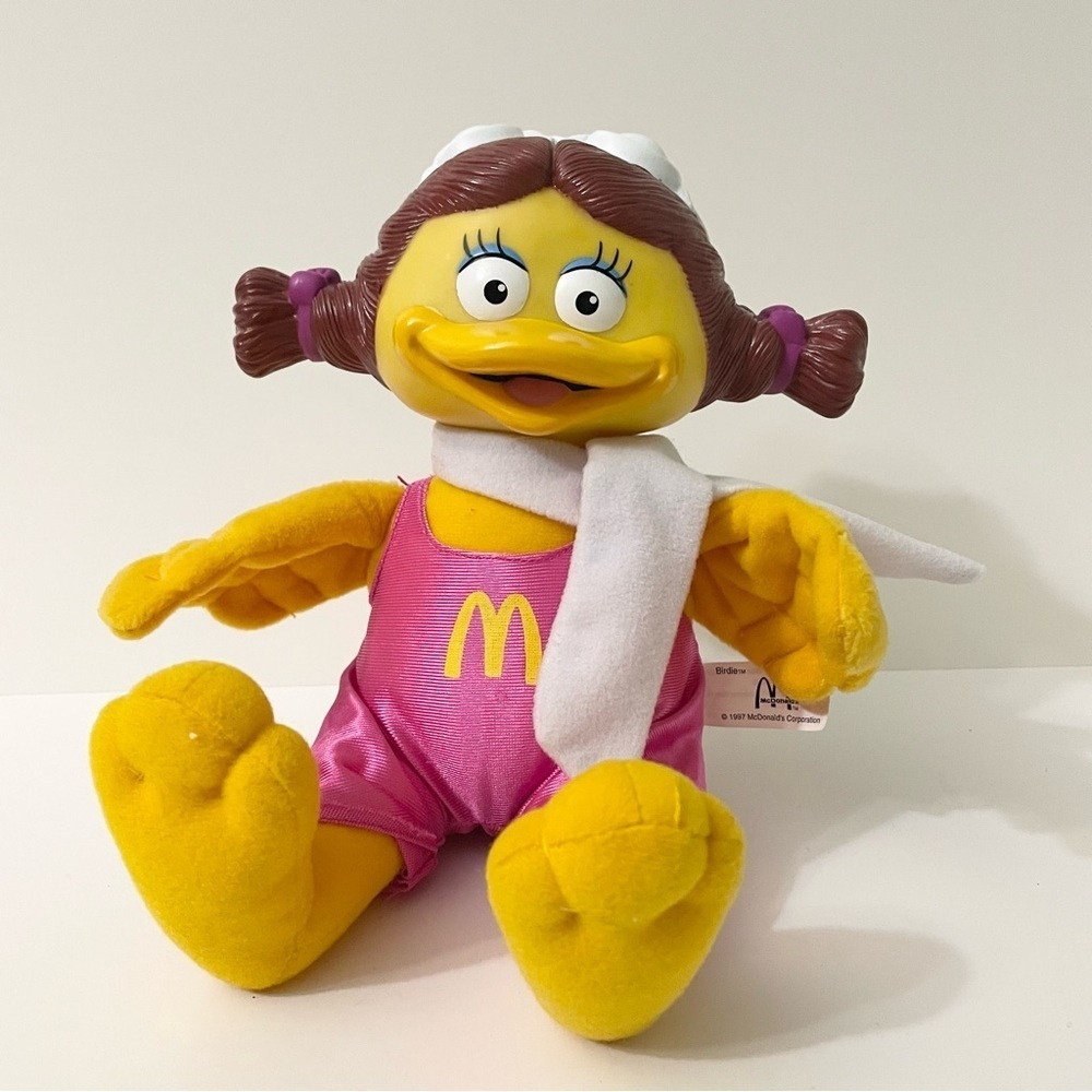 Vintage 90s McDonald's Birdie Plush Doll Toy